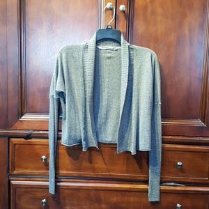 Athleta crop cardigan XS
